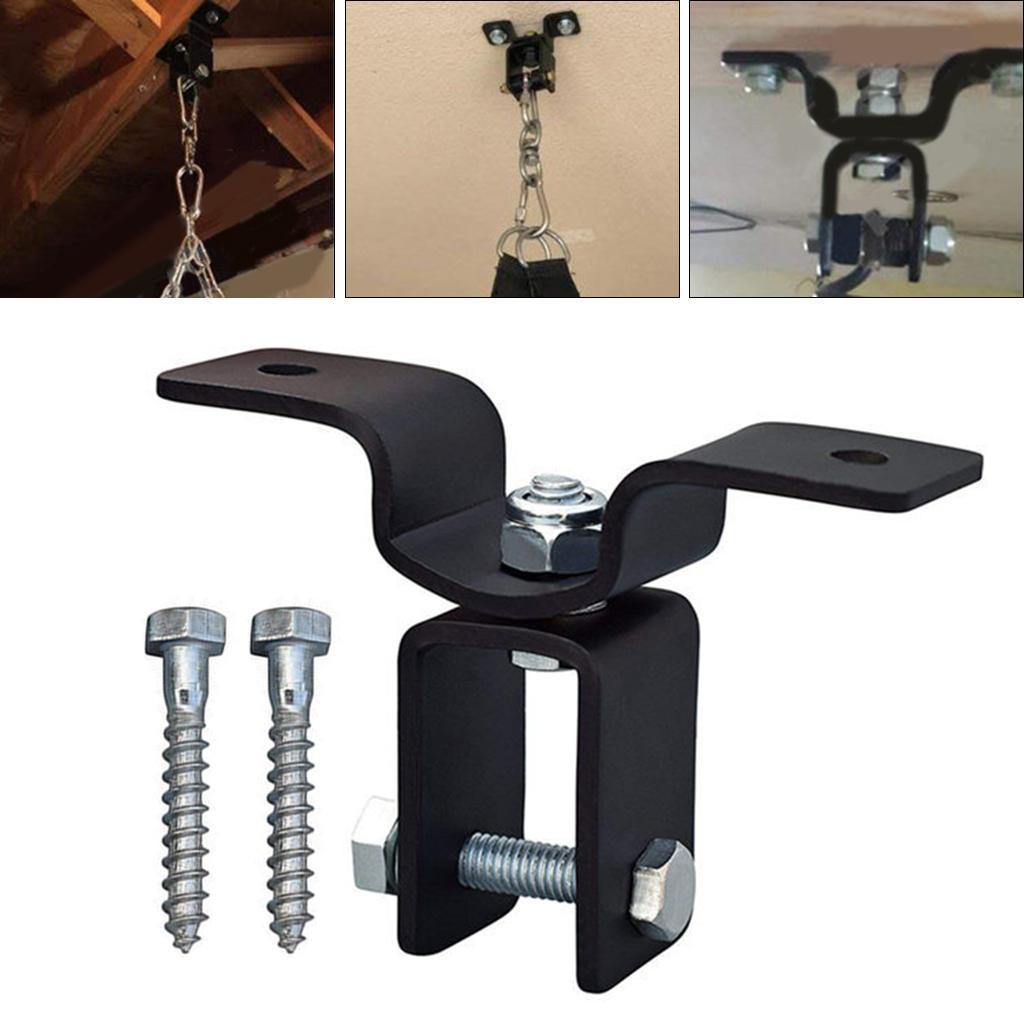 Boxing Heavy Duty Punching Bag Wall Bracket Steel Mount Hanging Stand Hook