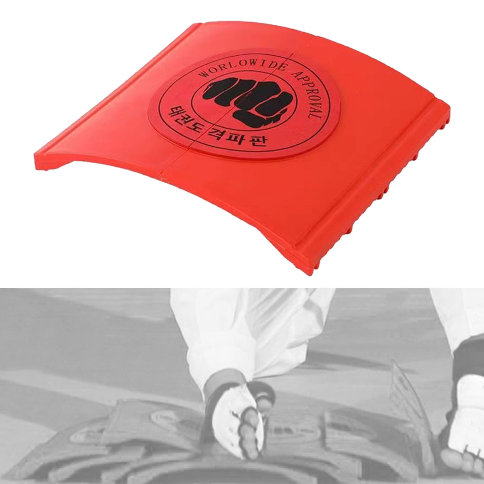 Karate Breaking Boards for Kids Adults for Martial Arts Boxing Equipment red