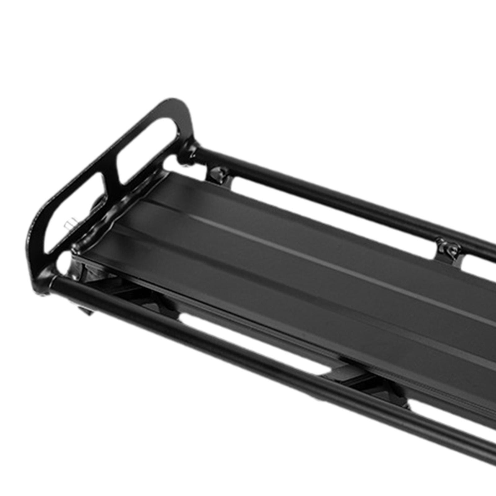 Bike Rear Rack Universal Aluminum Alloy Seat Post Mount Luggage Carrier Rack