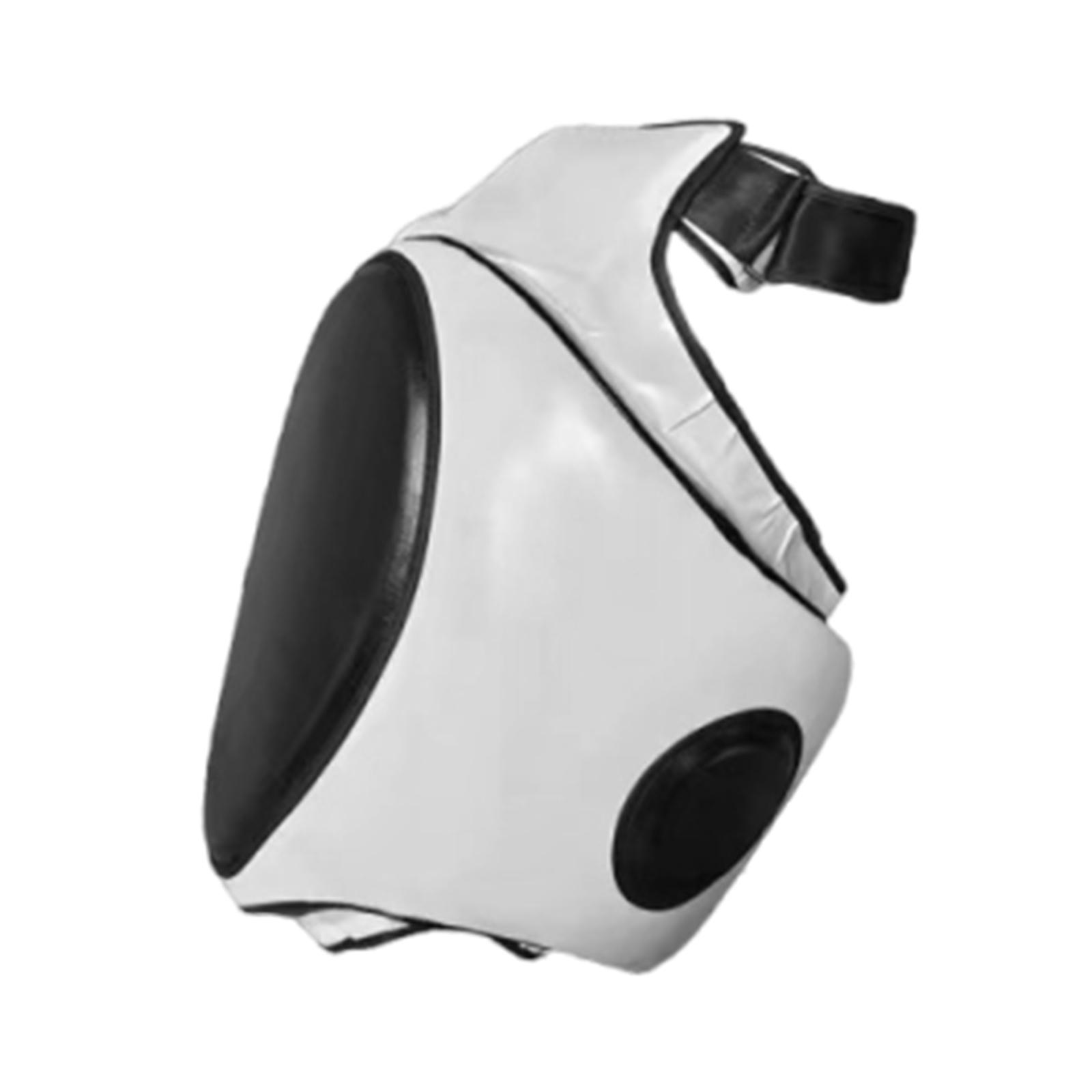Curved Thigh Pad Right White