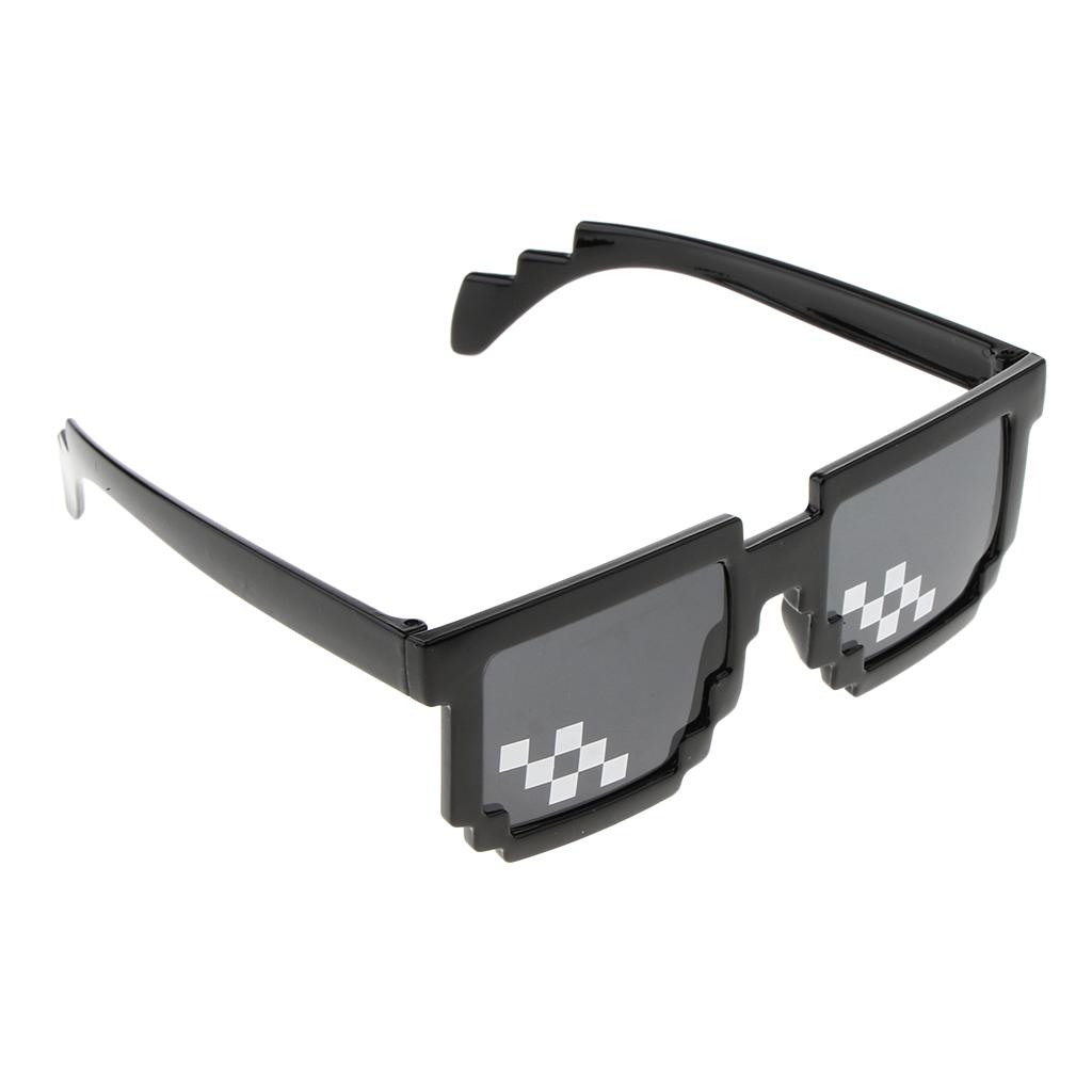 2xNovelty Party Sunglasses Funny Eye Glasses Costumes Photo Props Square Brim