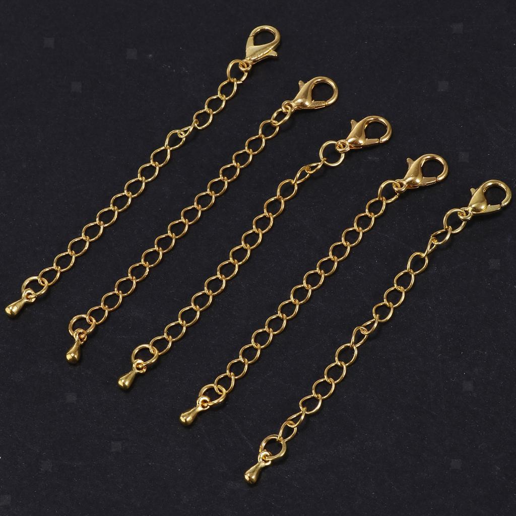 10pcs Magnetic Hooks Lobster Necklace Bracelet Converter Extender Clasp