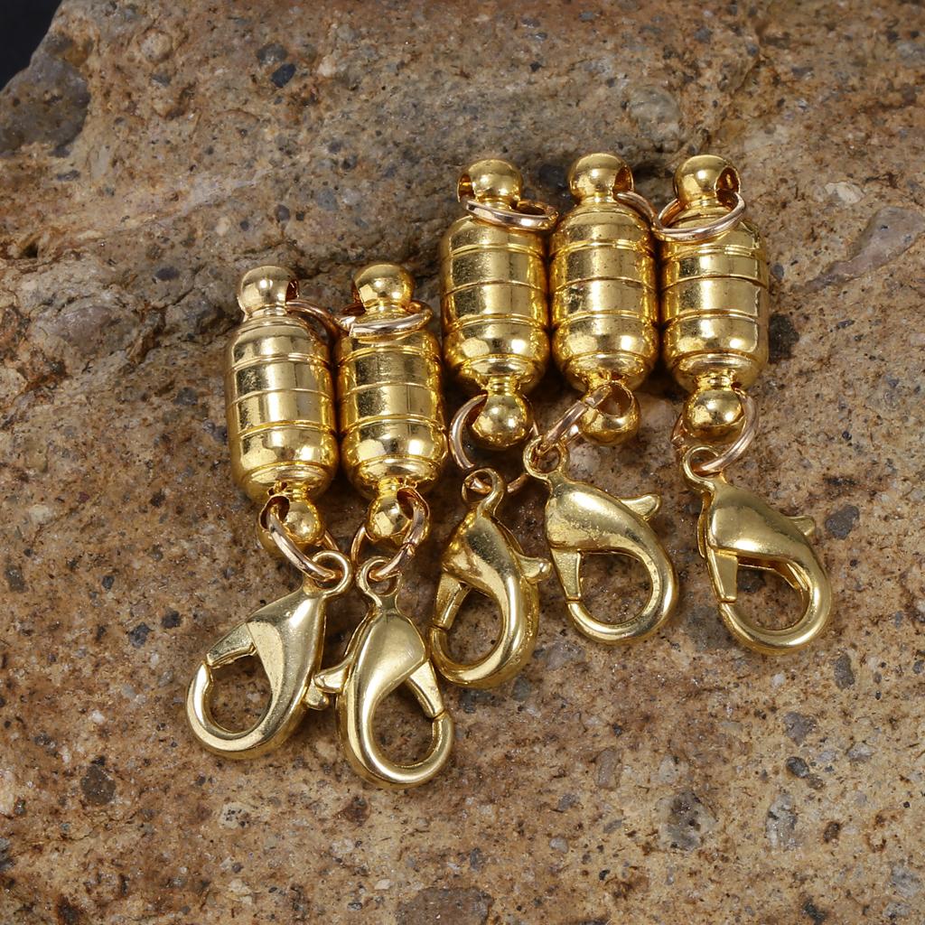 10pcs 6mm Magnetic Lobster Clasps Extender Chain Bracelet Necklace ...