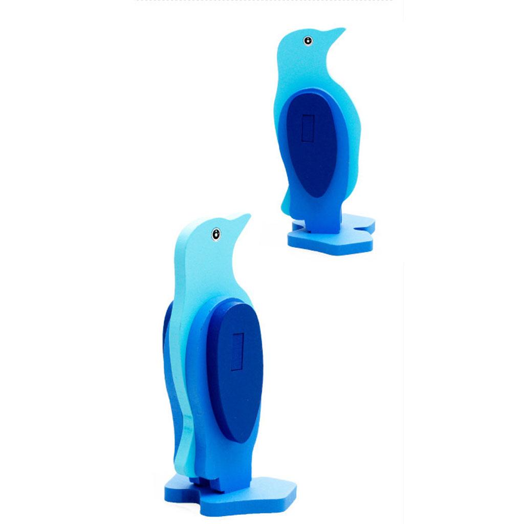 3D Wooden Penguin Modeling Assembly Puzzles Kids Childrens Jigsaw Toy