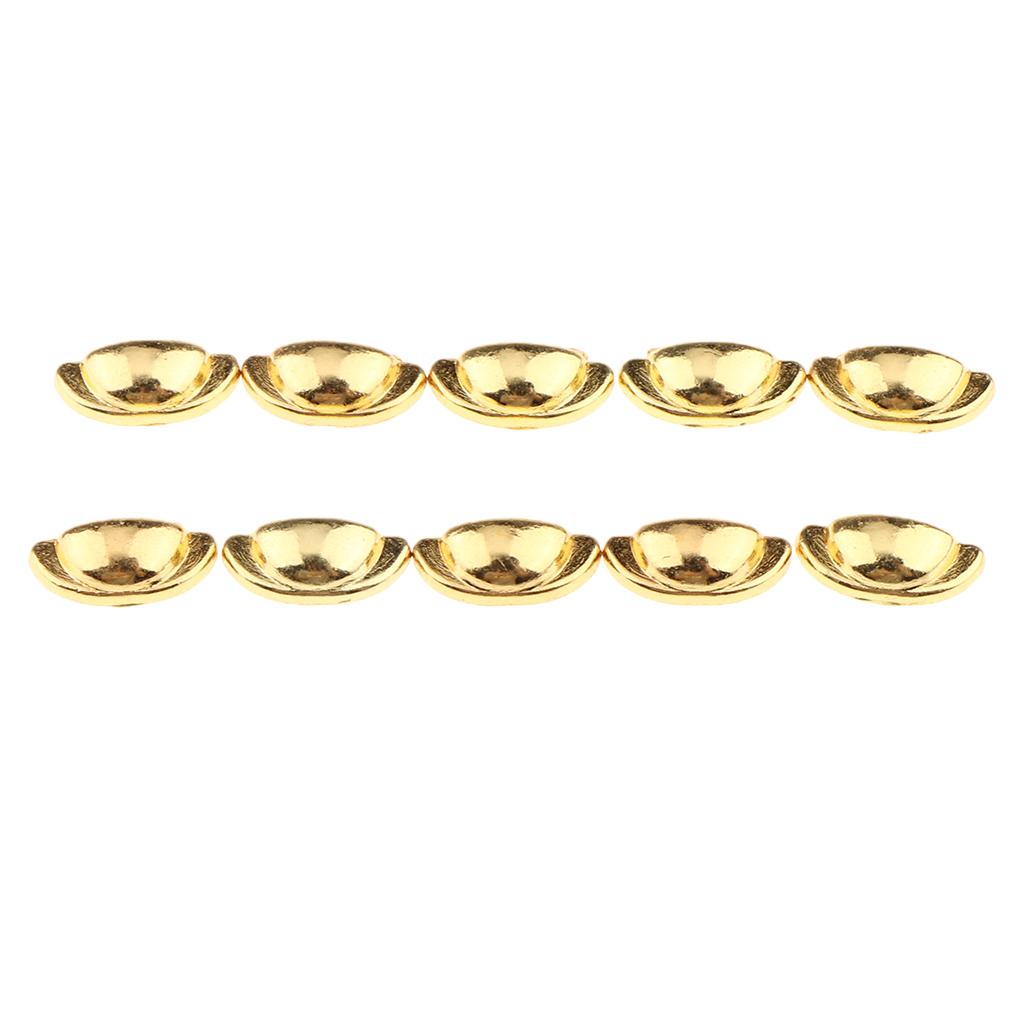 1/6 Dollhouse Miniature Furniture Drawer Door Handle Accessory Golden