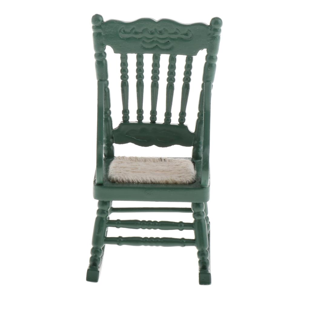 Wooden Rocking Chair Model