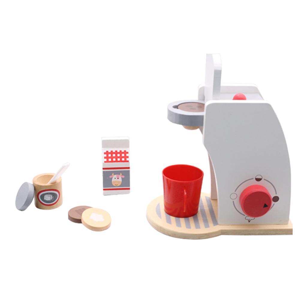 Simulation Coffee Maker Set Pretend Play Role Play Kids Kitchen Toy
