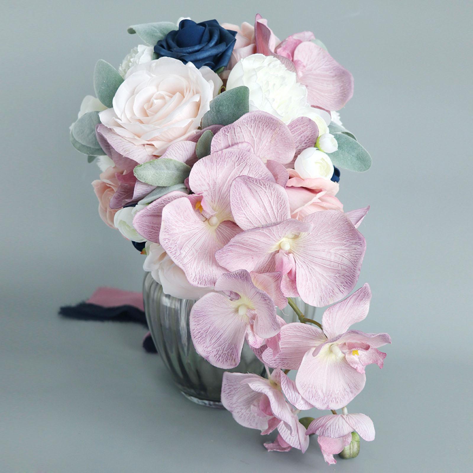 Wedding Flowers Bouquet Bridal Hand Flowers for Anniversary Baby Shower