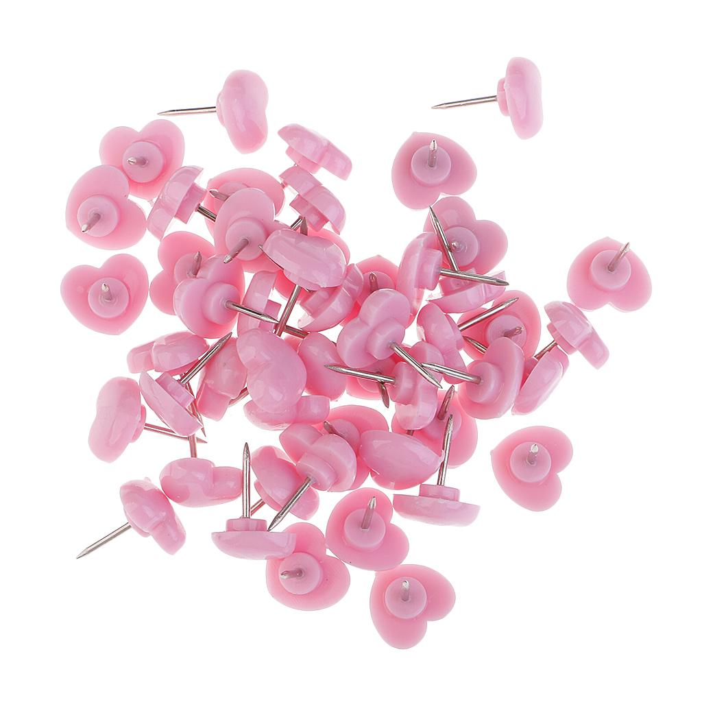 Push Pins Heart Shape