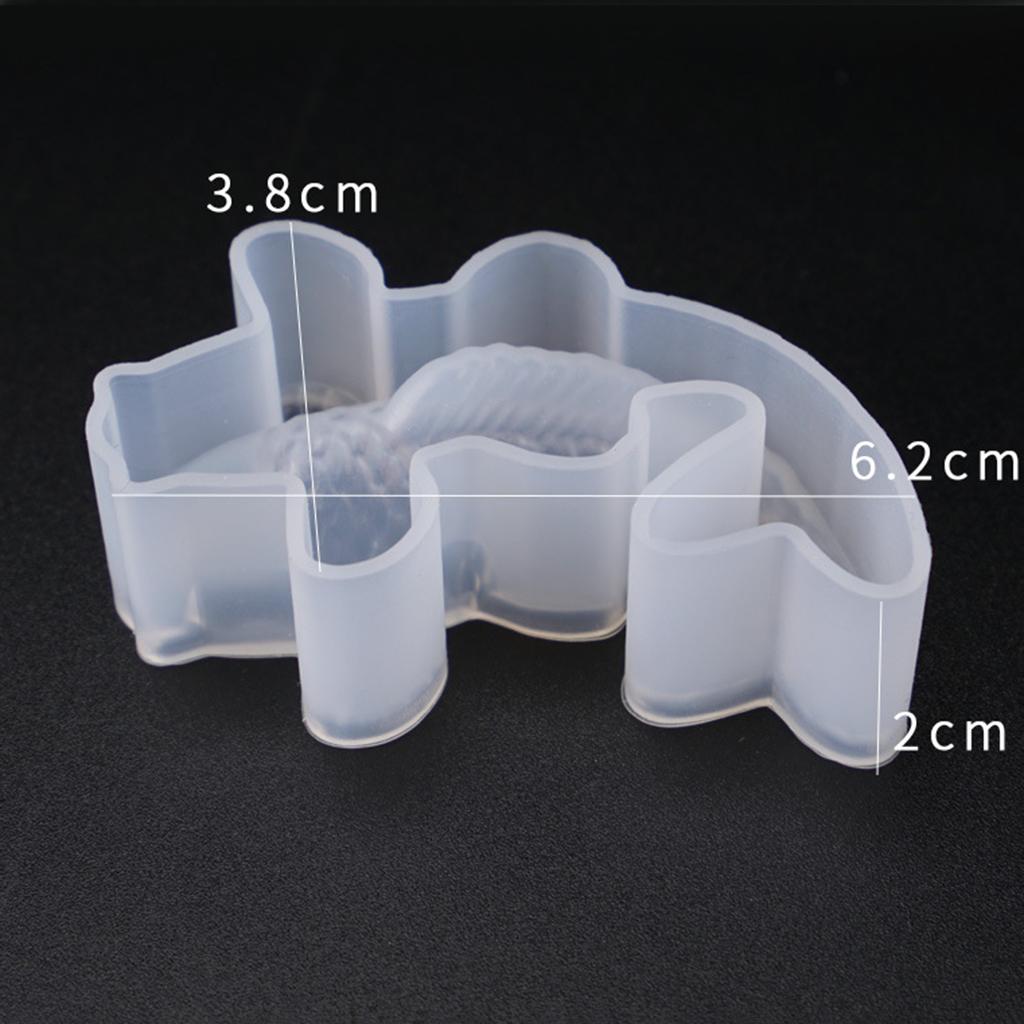 3xKoi Fish Silicone Mold 