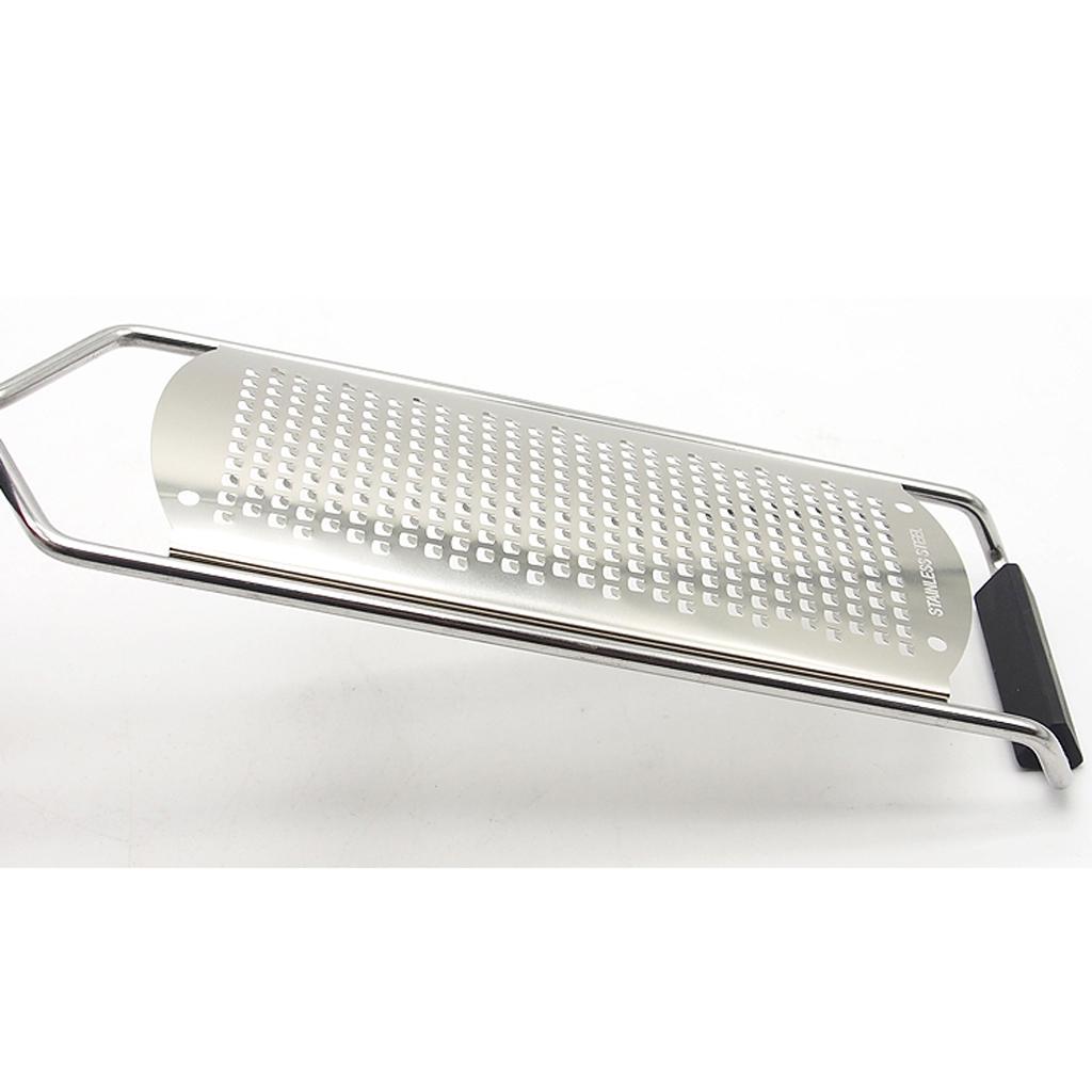 Premium Cheese and Vegetable Grater - Stainless Steel Blade, Ergonomic Handle