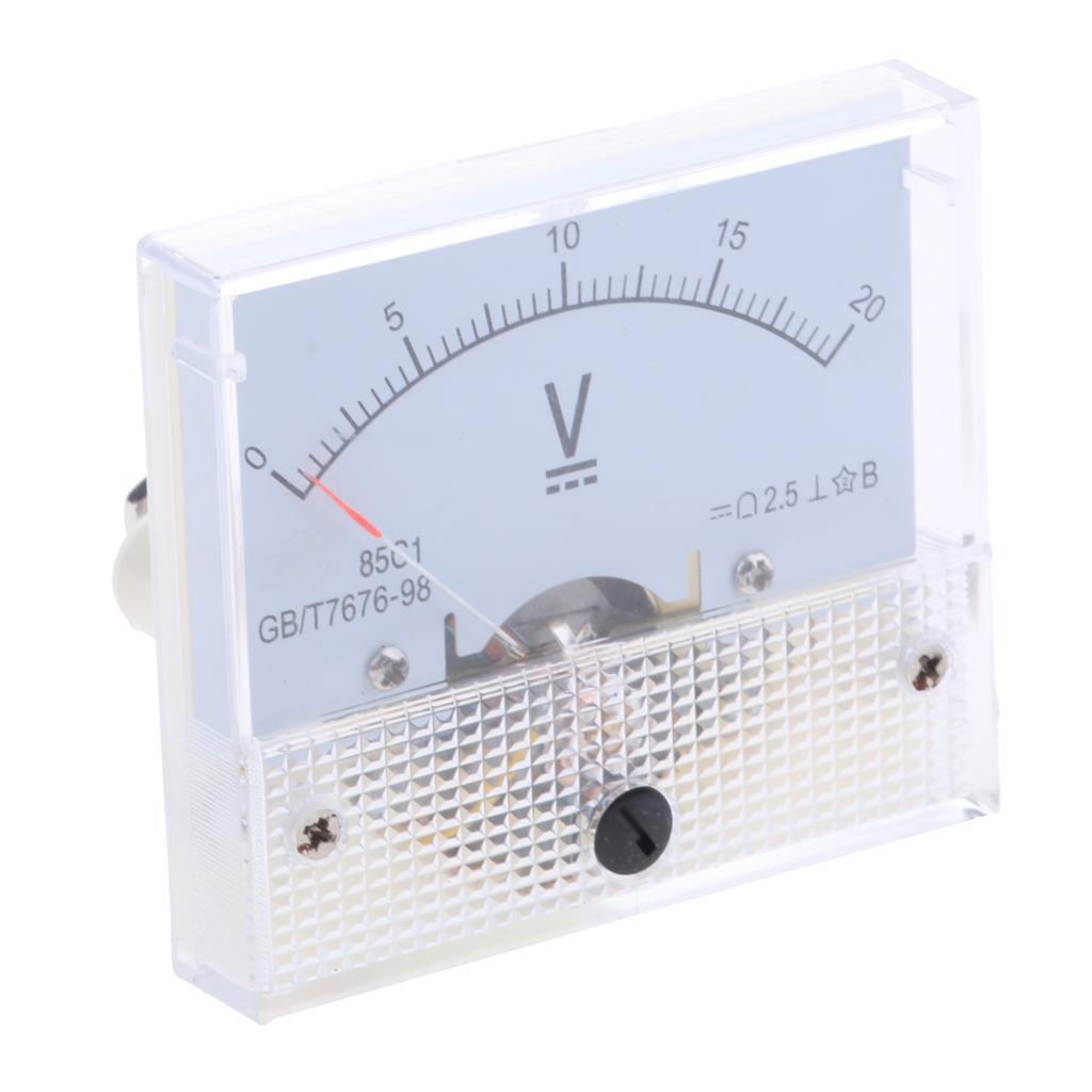 Analoges DC Rechteck Amperemeter für automatische Stromkreise oder andere 