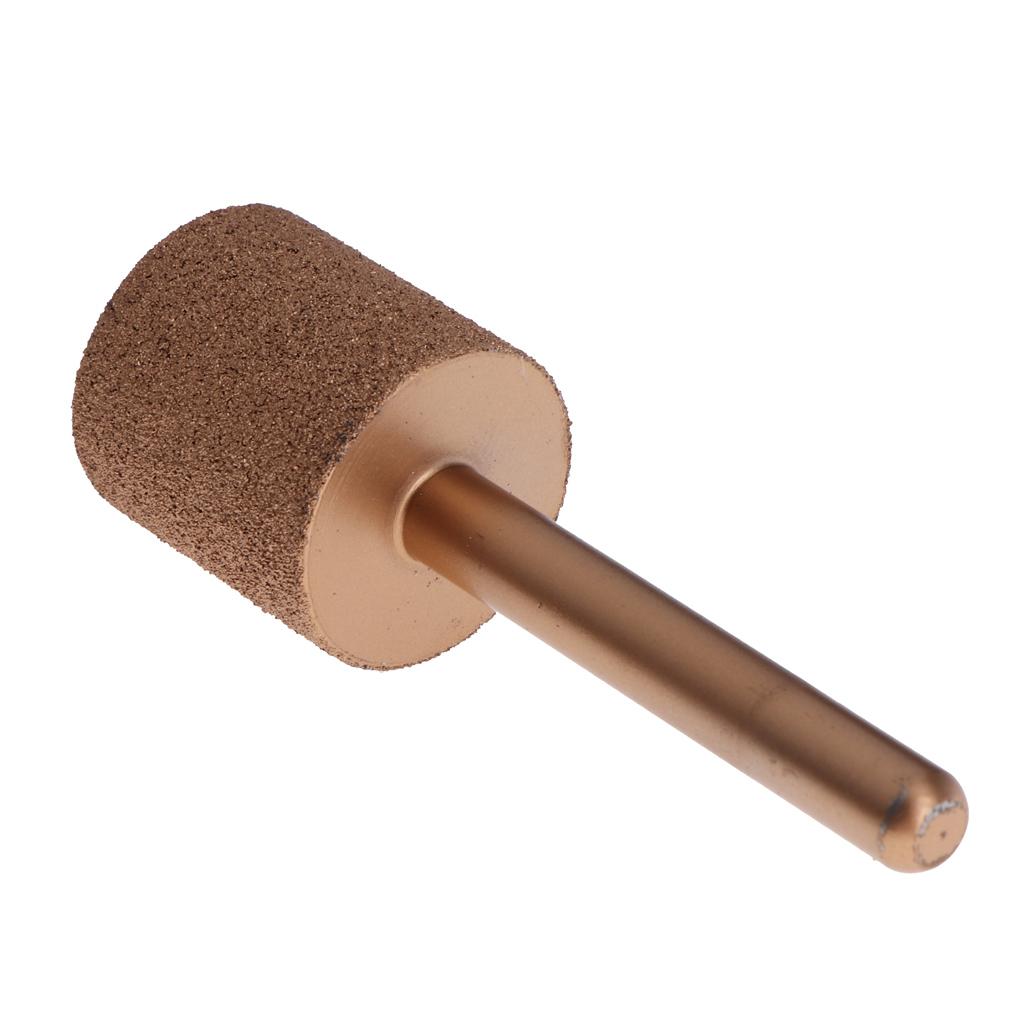 Cylinder Diamond Grinding Head Bit Cylindrical Points Coated 100 Grit 20mm