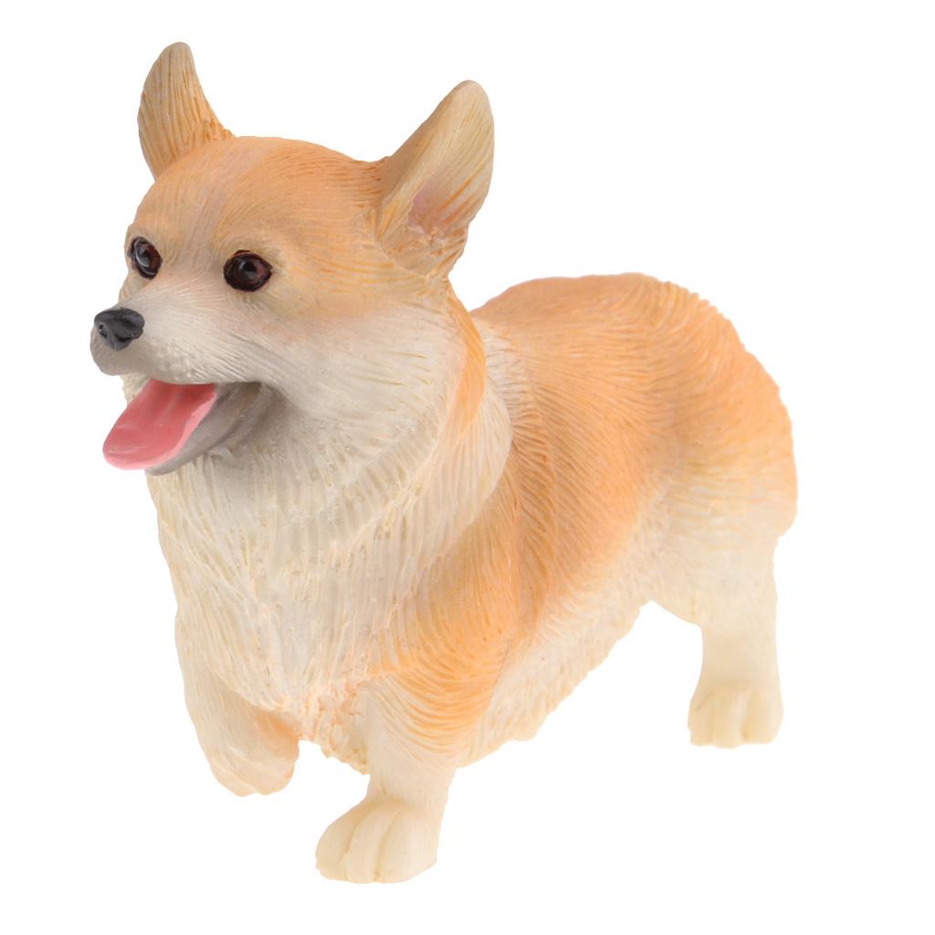 corgi dog statue