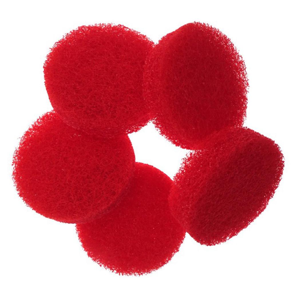 5PCS 4'' Non-woven Nylon Power Scrub Pads Non-Scratch Scouring Pad