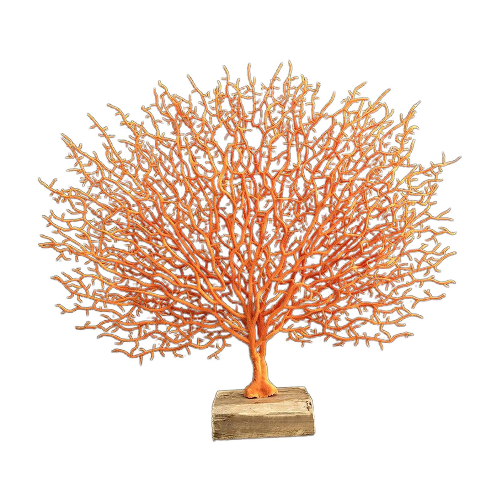 Plastic Coral Table Ornament