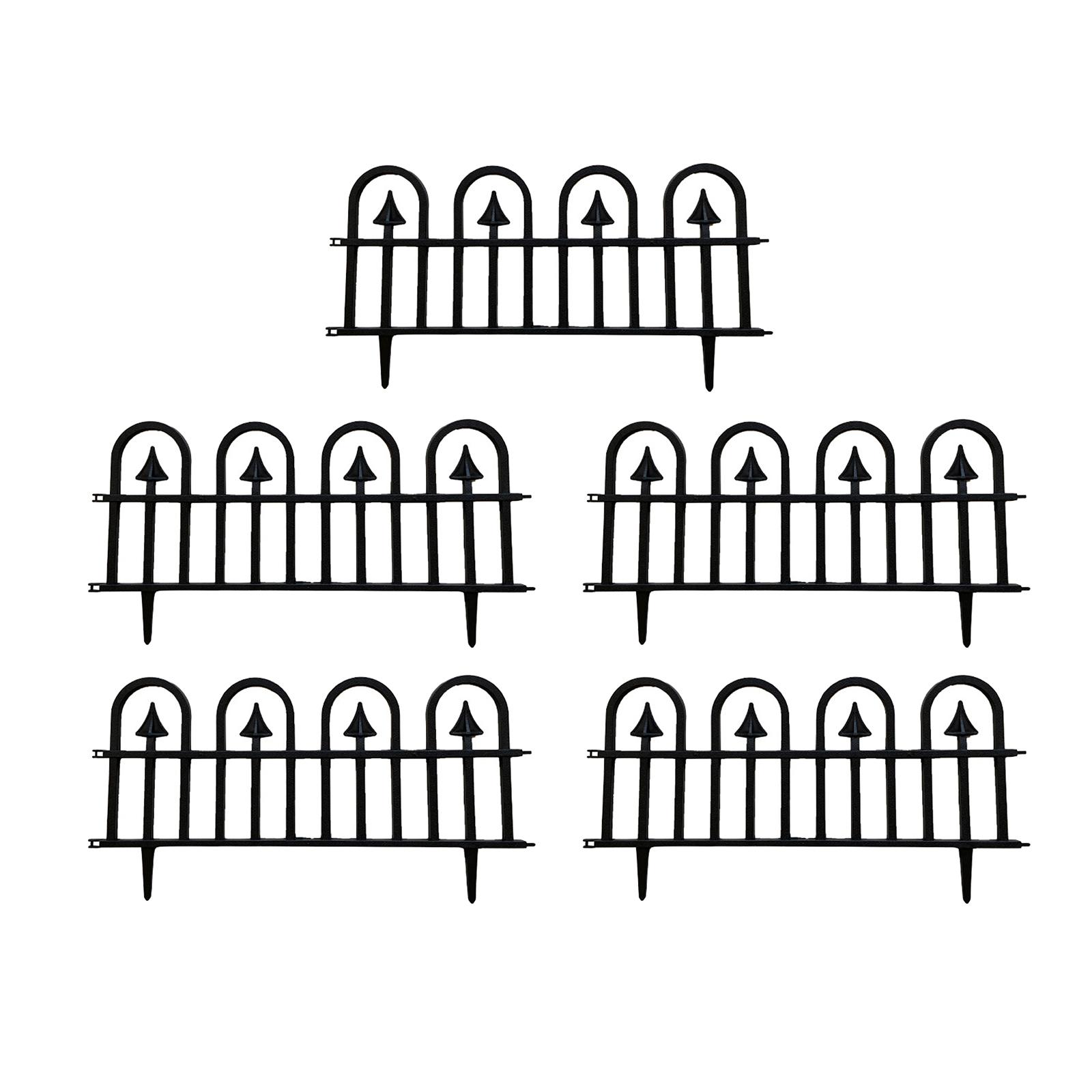 5 Pieces Garden Edging Border Edging for Flower Bed Flower Lawn Edge Garden