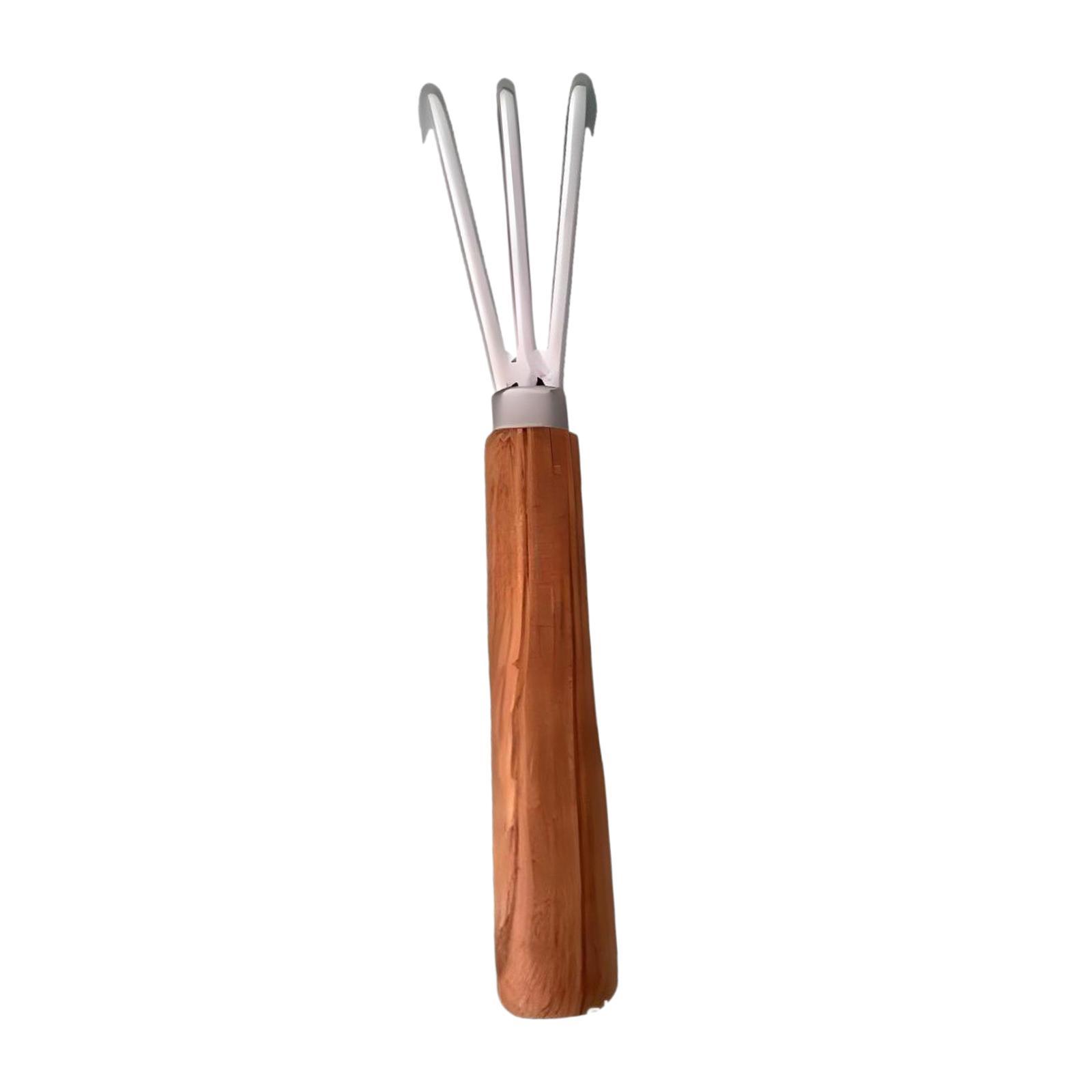 Hand Rake Wooden Handle
