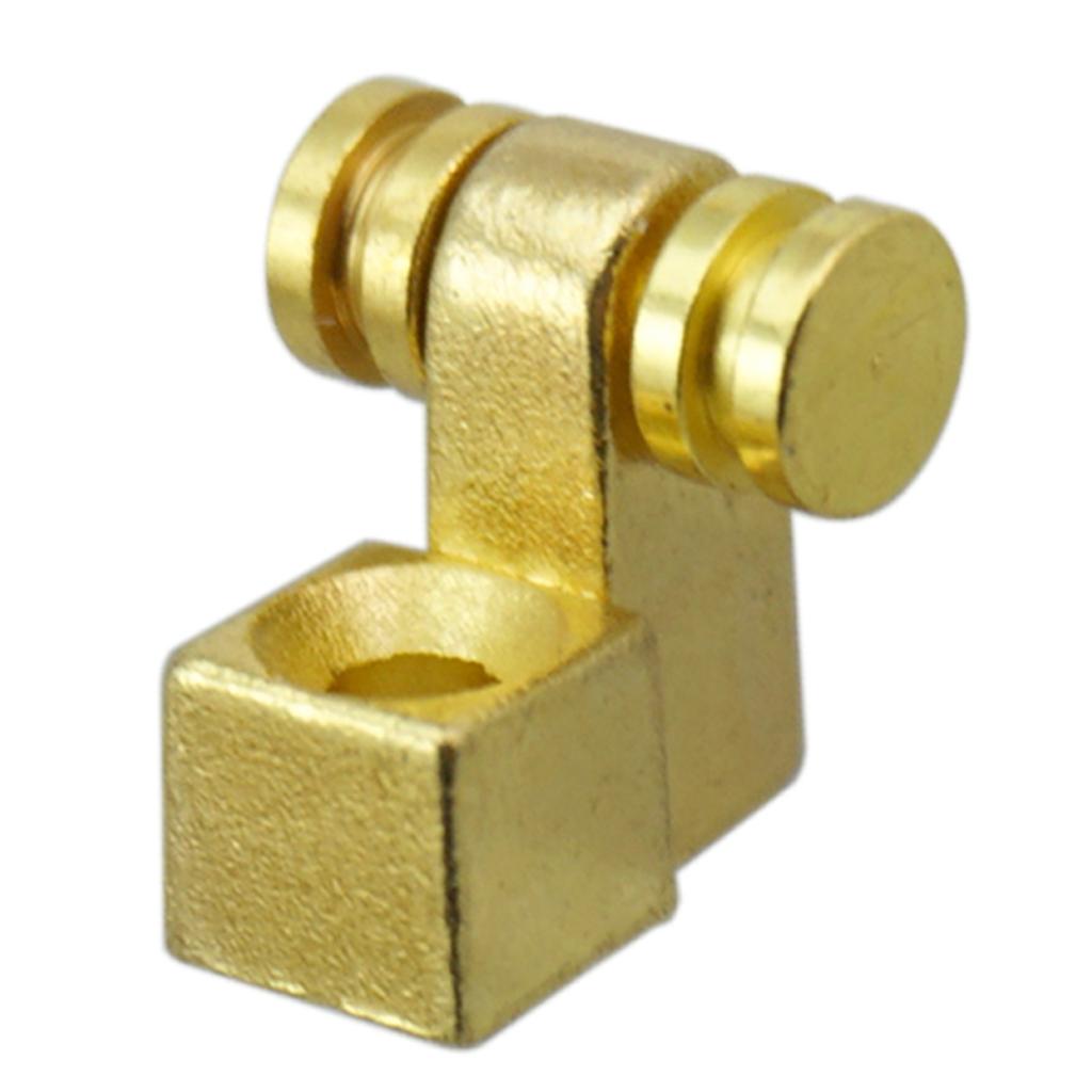 4xSet of 5 Electric Guitar Roller String Trees Retainer with Screws Gold