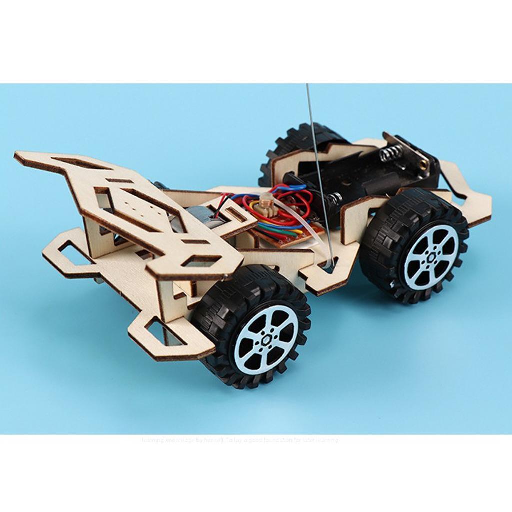 Wooden Electric Vehicle DIY Kit Model Toy Assembly Kits for Kids eBay