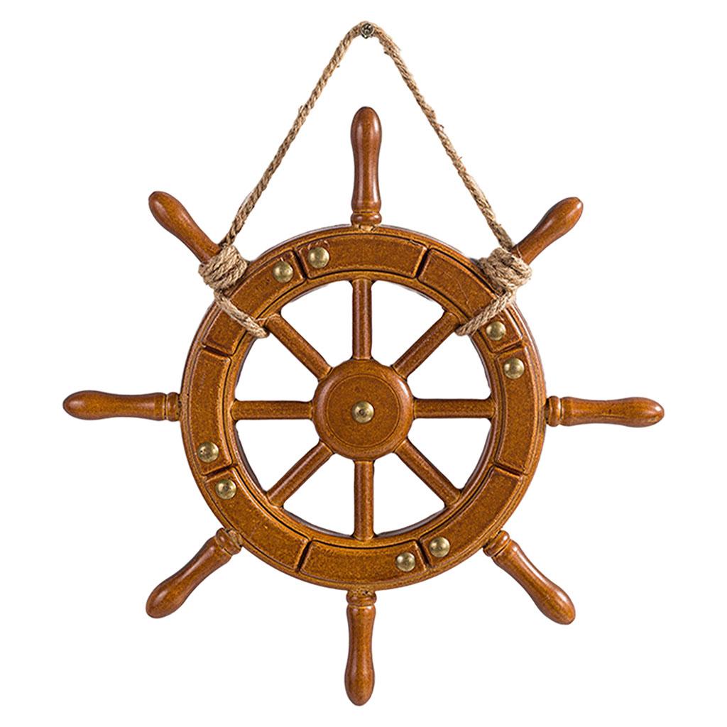 Wooden Boat Rudder Wall Hanging