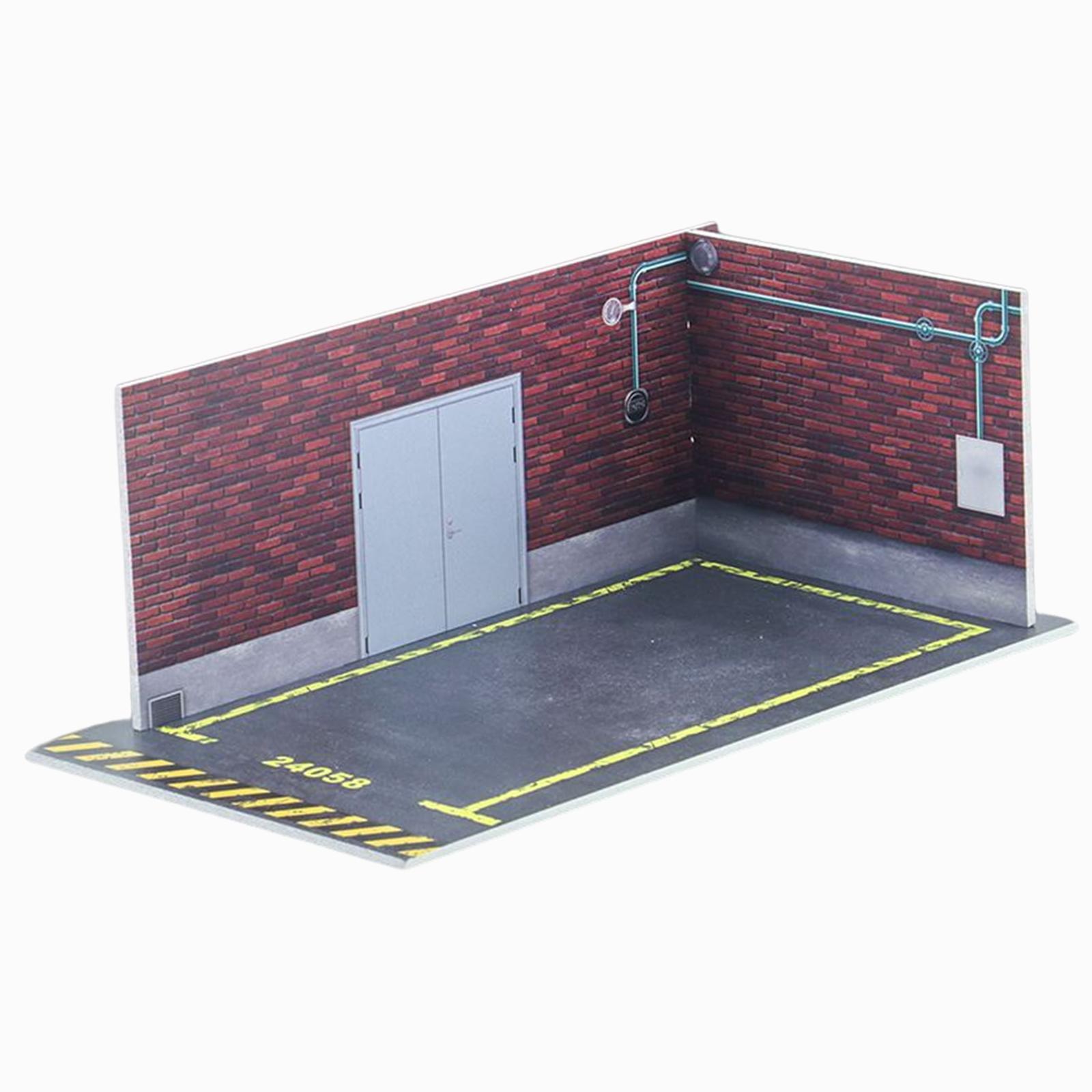 Car Diorama Parking Scenery