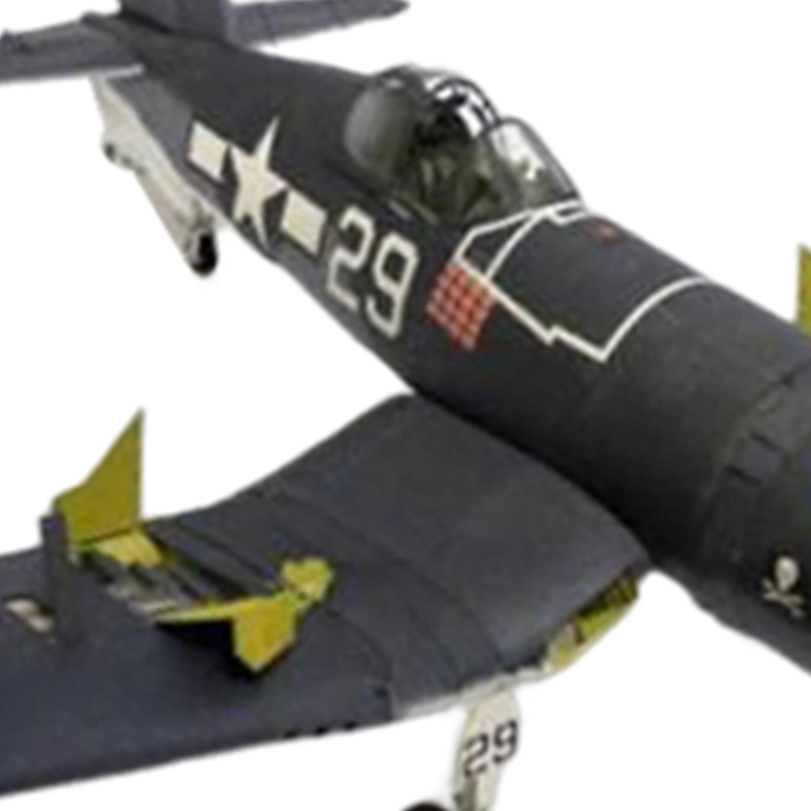 1:33 Scale Fighter Model DIY Assemble for Boys Adults Collectables