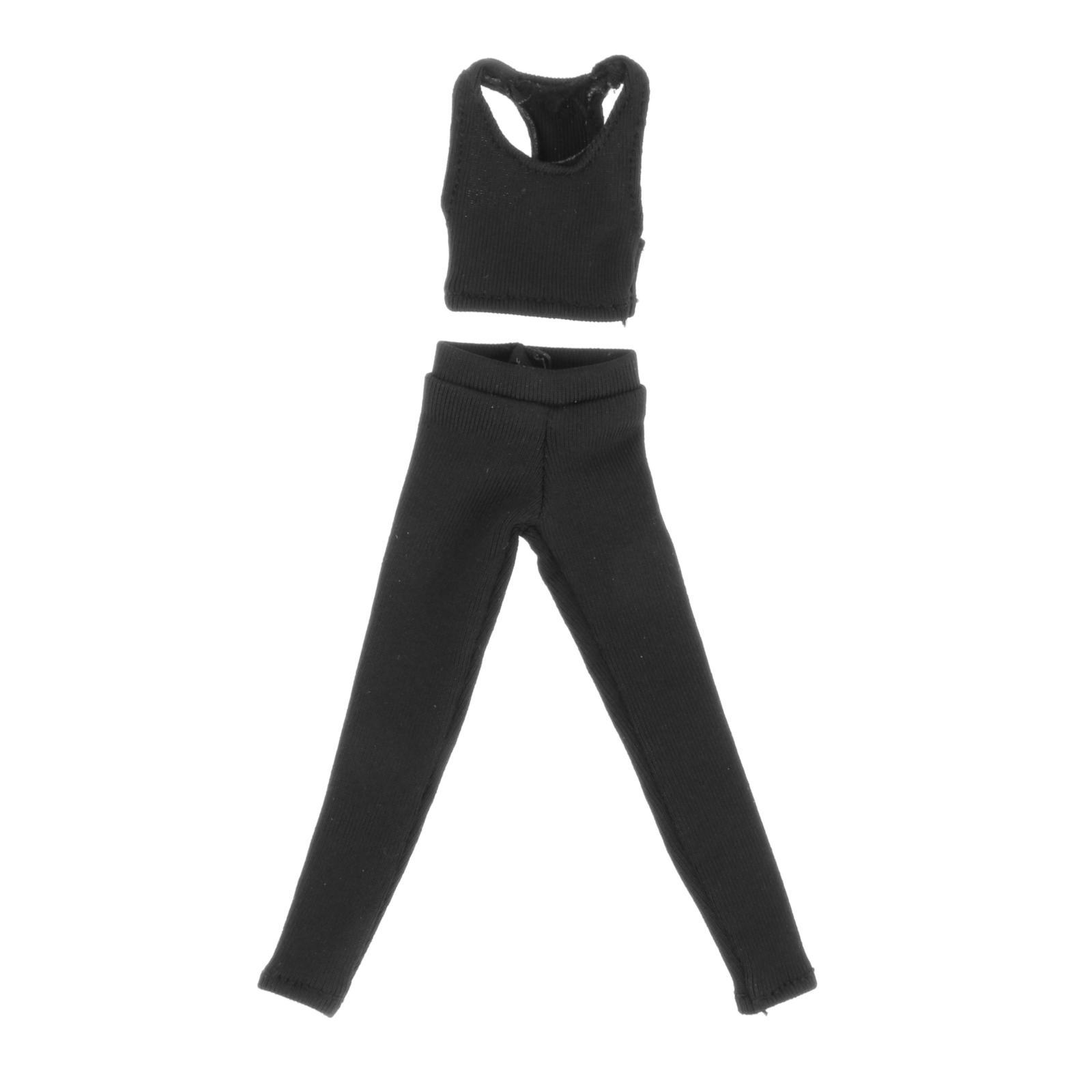 Women Figure Vest and Pants Black