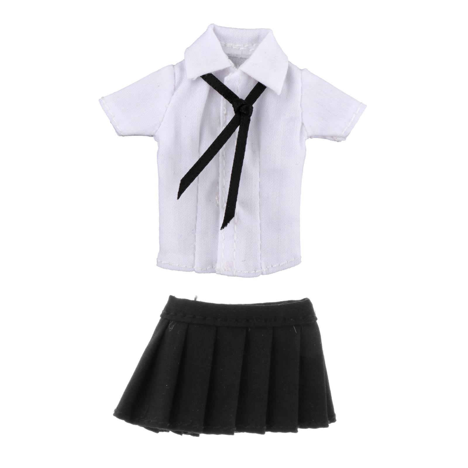 Female Figure Doll Clothes White Shirt