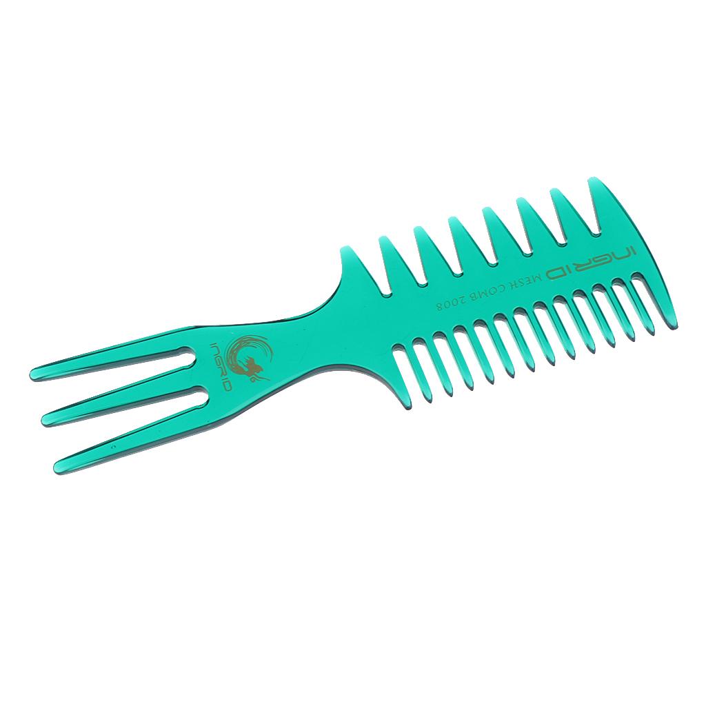 3 in 1 Anti-static Durable Hairbrush Changeful Hair Detangling Combs Green