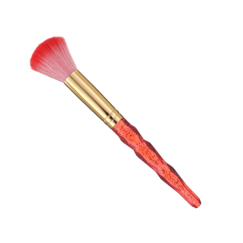 Hair Cutting Brush Neck Duster Barbers Hairdressing Dust Clean Tools Red
