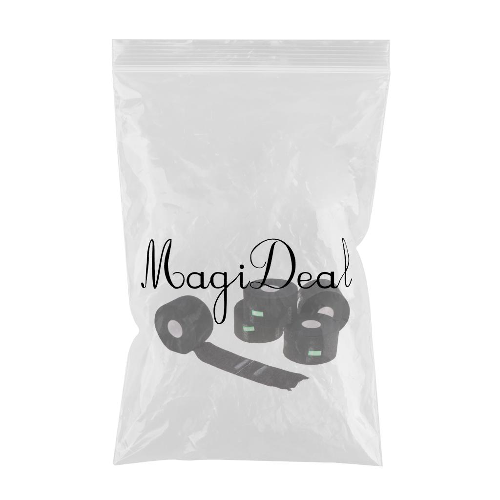 5 Rolls/Set Barber Salon Disposable Waterproof Elastic Neck Paper Rolls