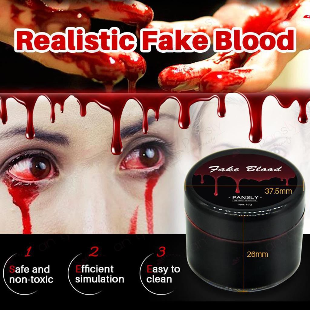 Halloween Costumes Fake Blood Vampire Blood Scary Make Up Party Favors