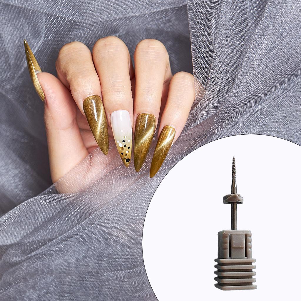Tungsten Steel Professional Tapered Nail Drill Bit Manicure Art Style 3