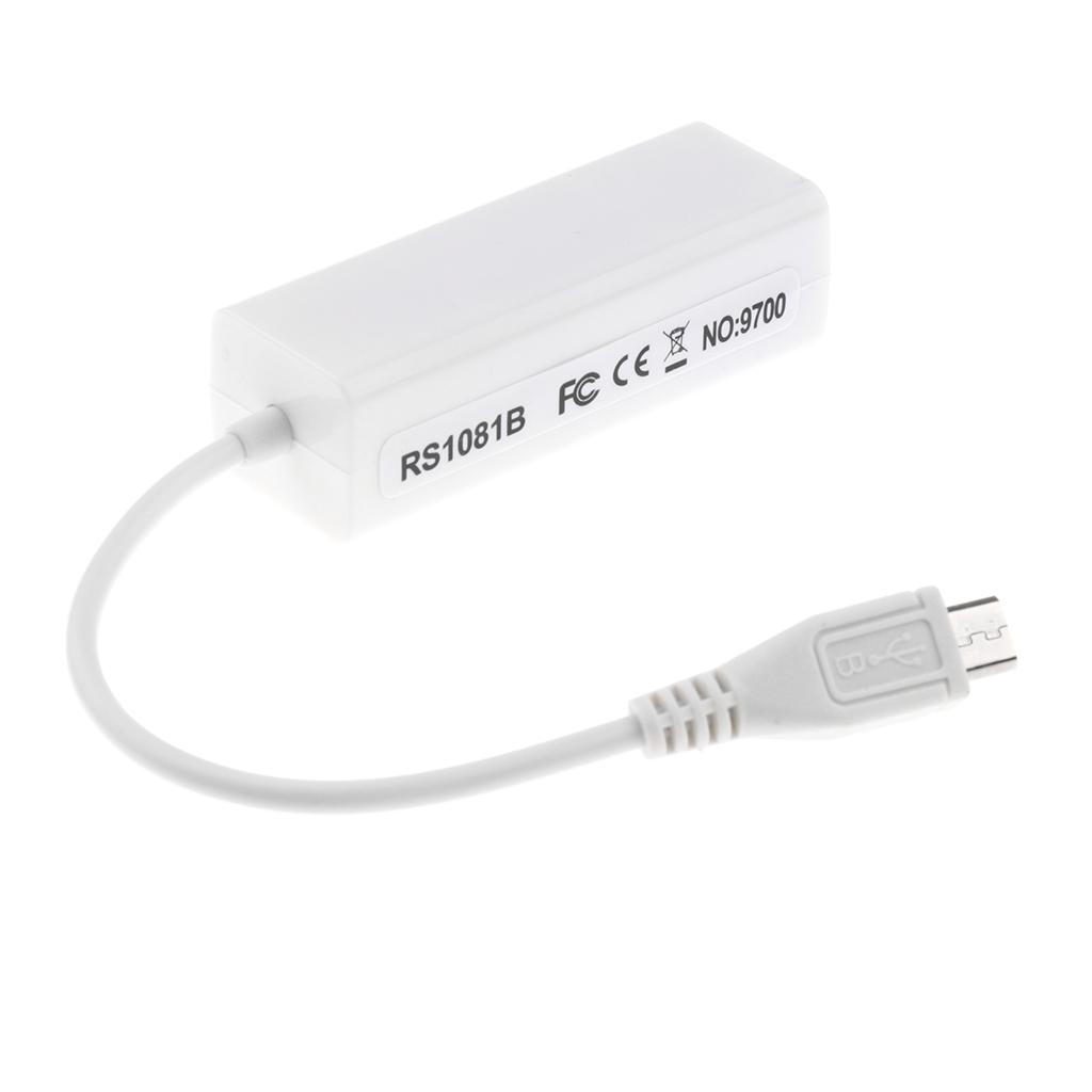 Micro USB to RJ45 Adapter