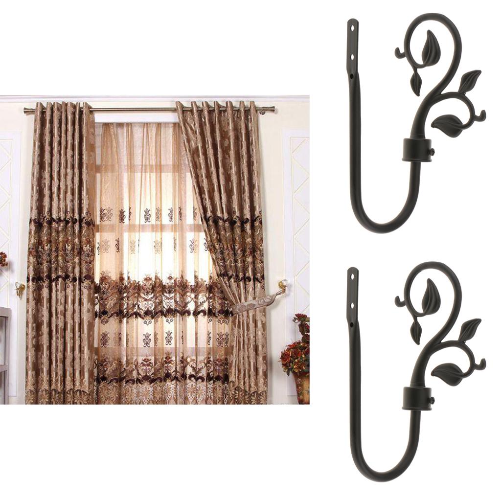 Metal Leaf Curtain Hook