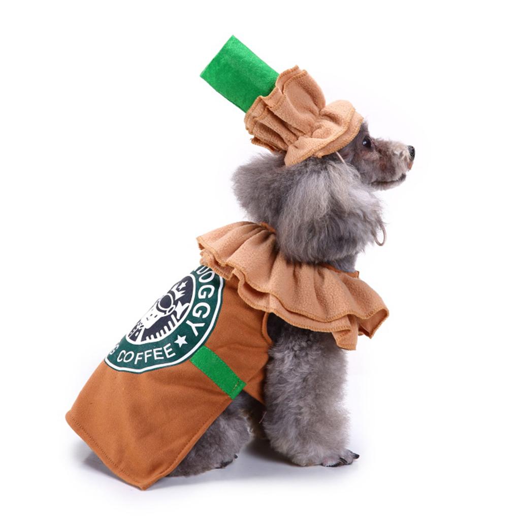 Pet Dog Vest Hat Costume