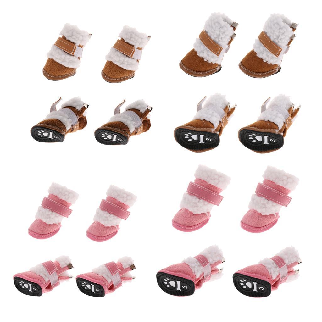 Hundeschuhe Schneeschuhe Winter Schuhe Stiefel für Kleine Hunde eBay