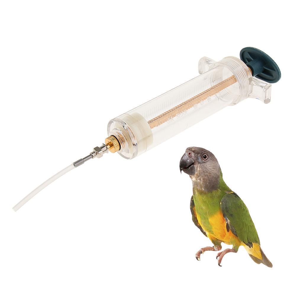 Reusable Bird Feeding Syringe Plastic Parrot Hand Rearing Water Feeder