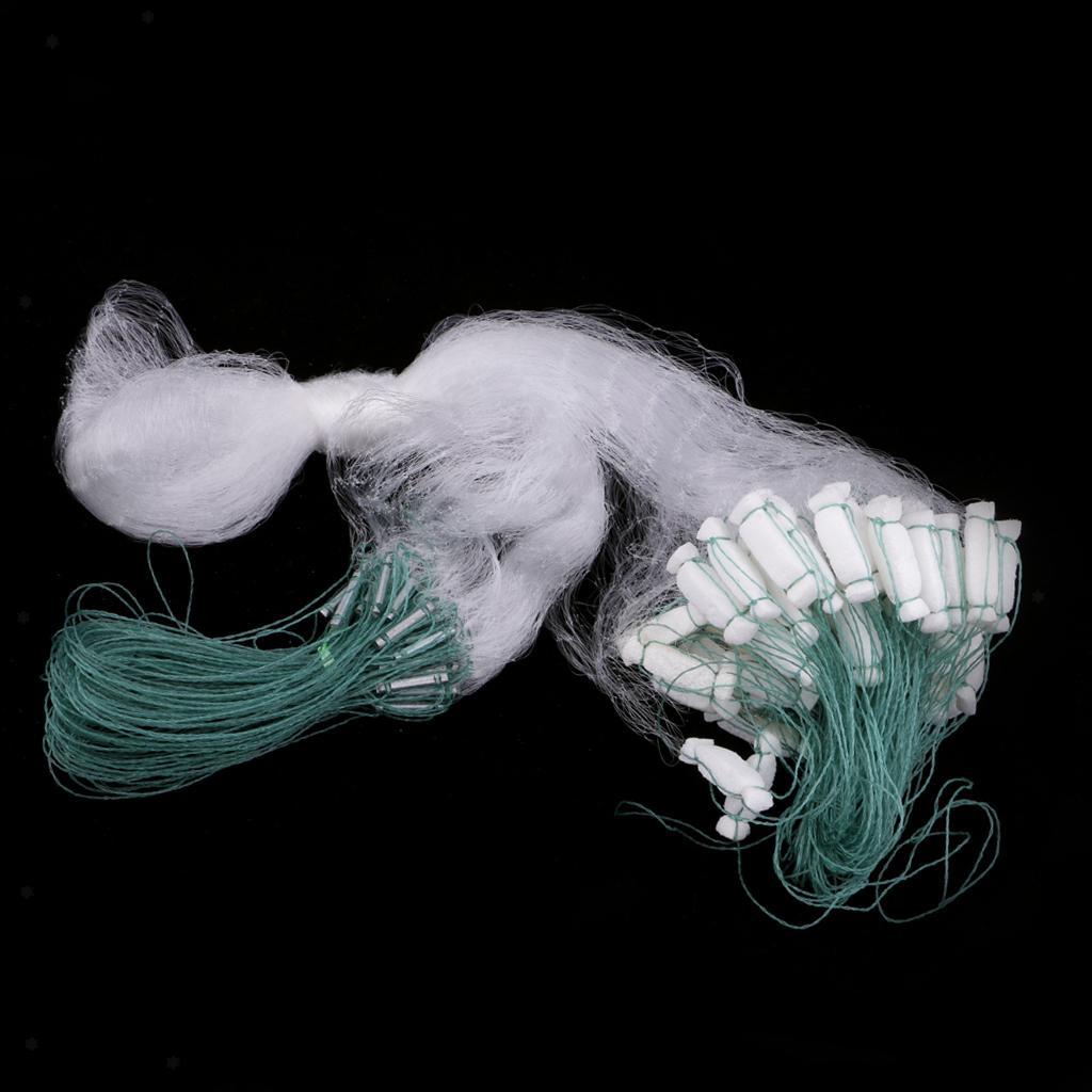 Fischernetz Single Mesh Nylon Durable Zubehör Floats Trap Monofilaments GescRCRD