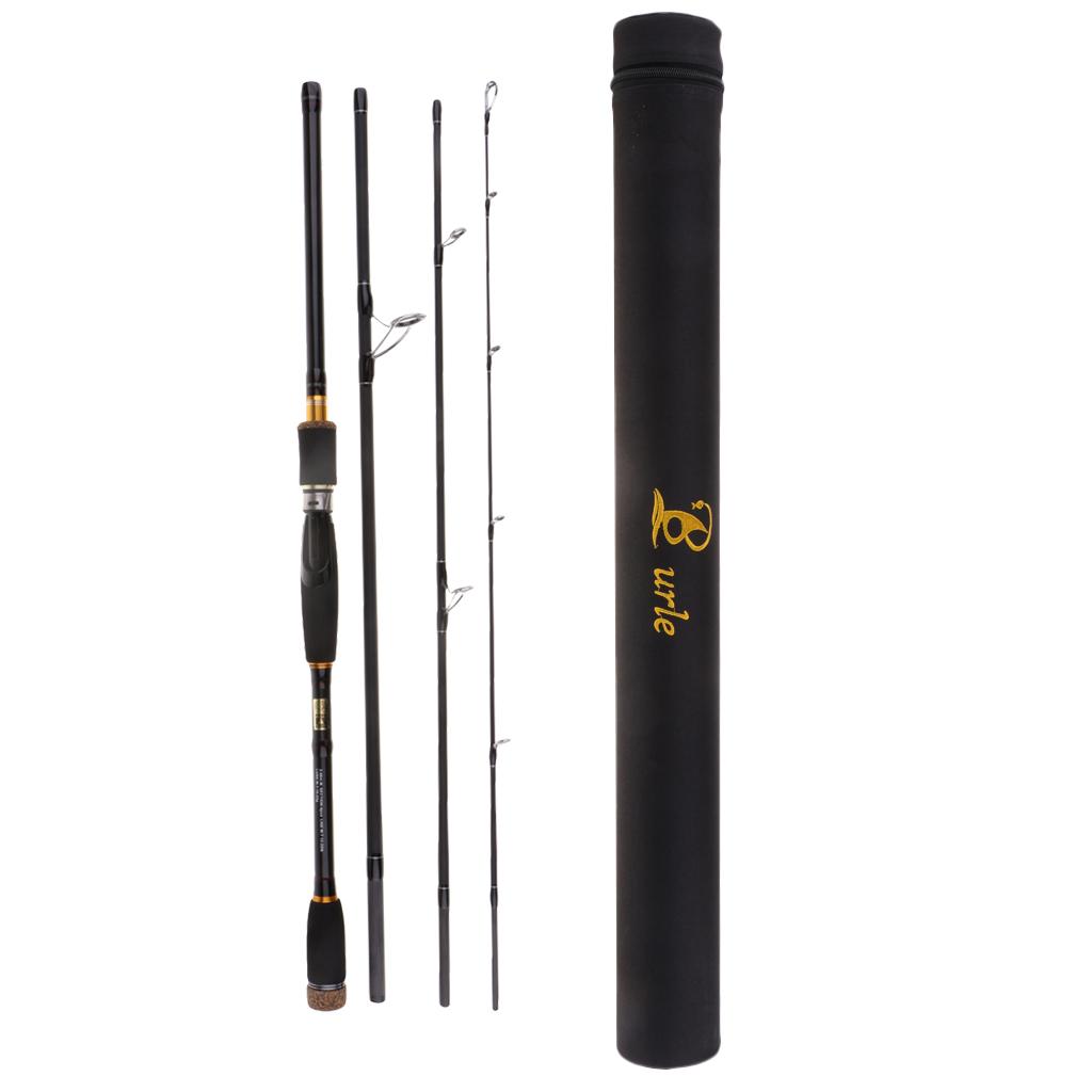 Surf Fishing Rod 4Piece Carbon Fiber Travel Fishing Rod 1.8 3.0m eBay