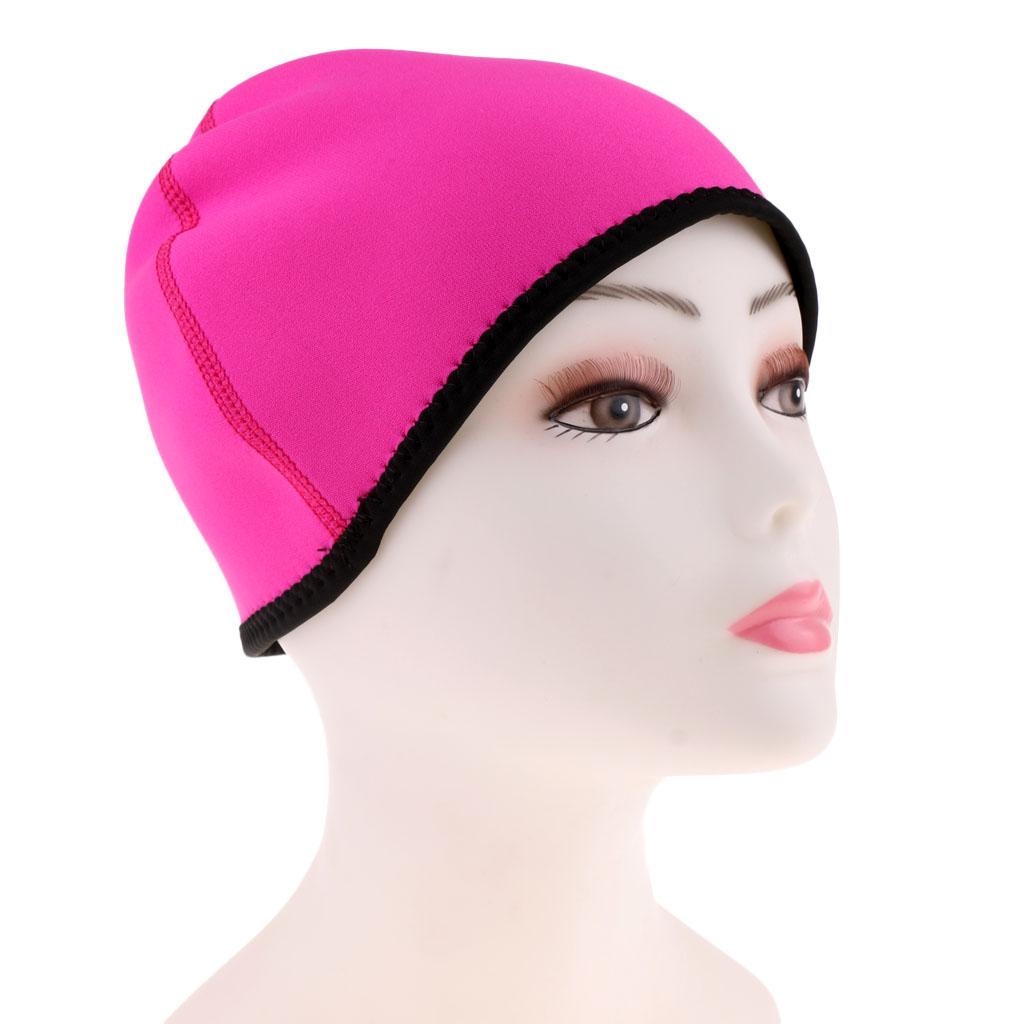 2mm Neoprene Wetsuit Beanie Hat Hood for Cycling Surf Kayak Swim ...