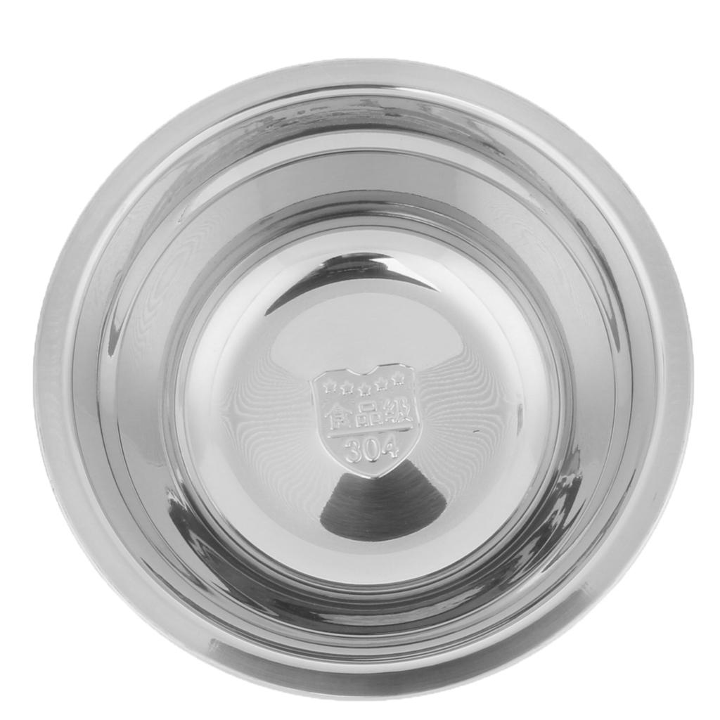 Food Grade Stainless Steel Mixing Bowls Cereal/Salad/Soup/Rice Bowl 14cm