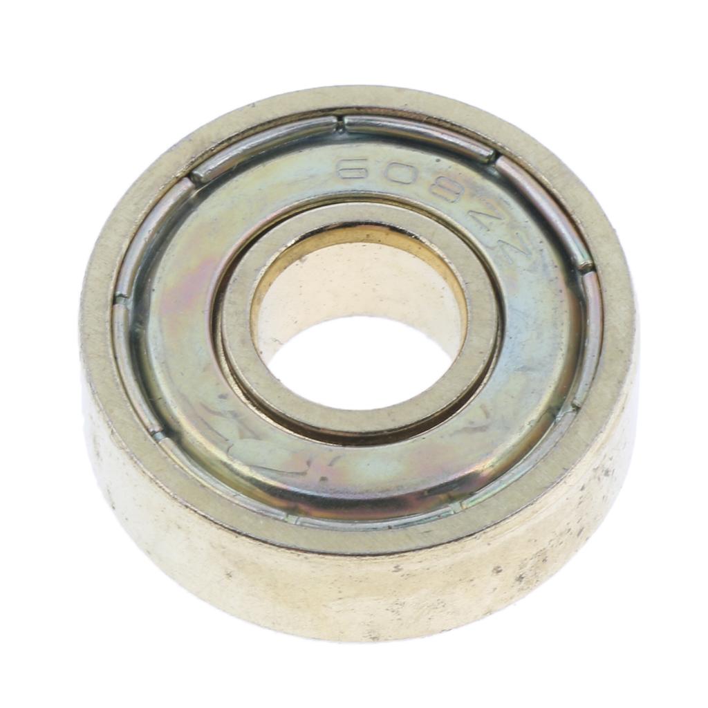 16Pcs 608 ZZ Skateboard/Inline Skate/Roller Skate Bearings, Double Shielded