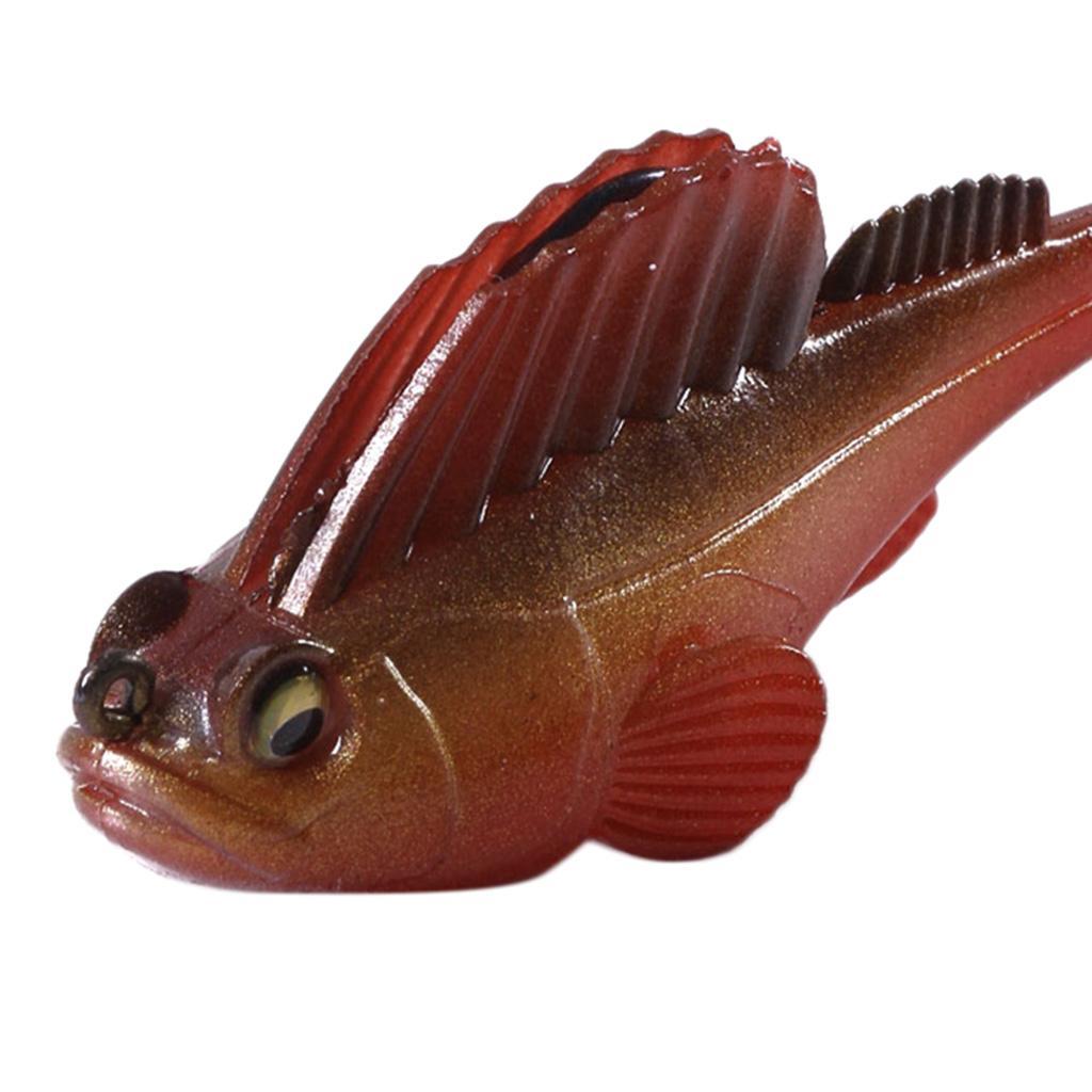 Soft Lead Fishing Lures Sinking Swimbaits T Tail Casting Lures 008