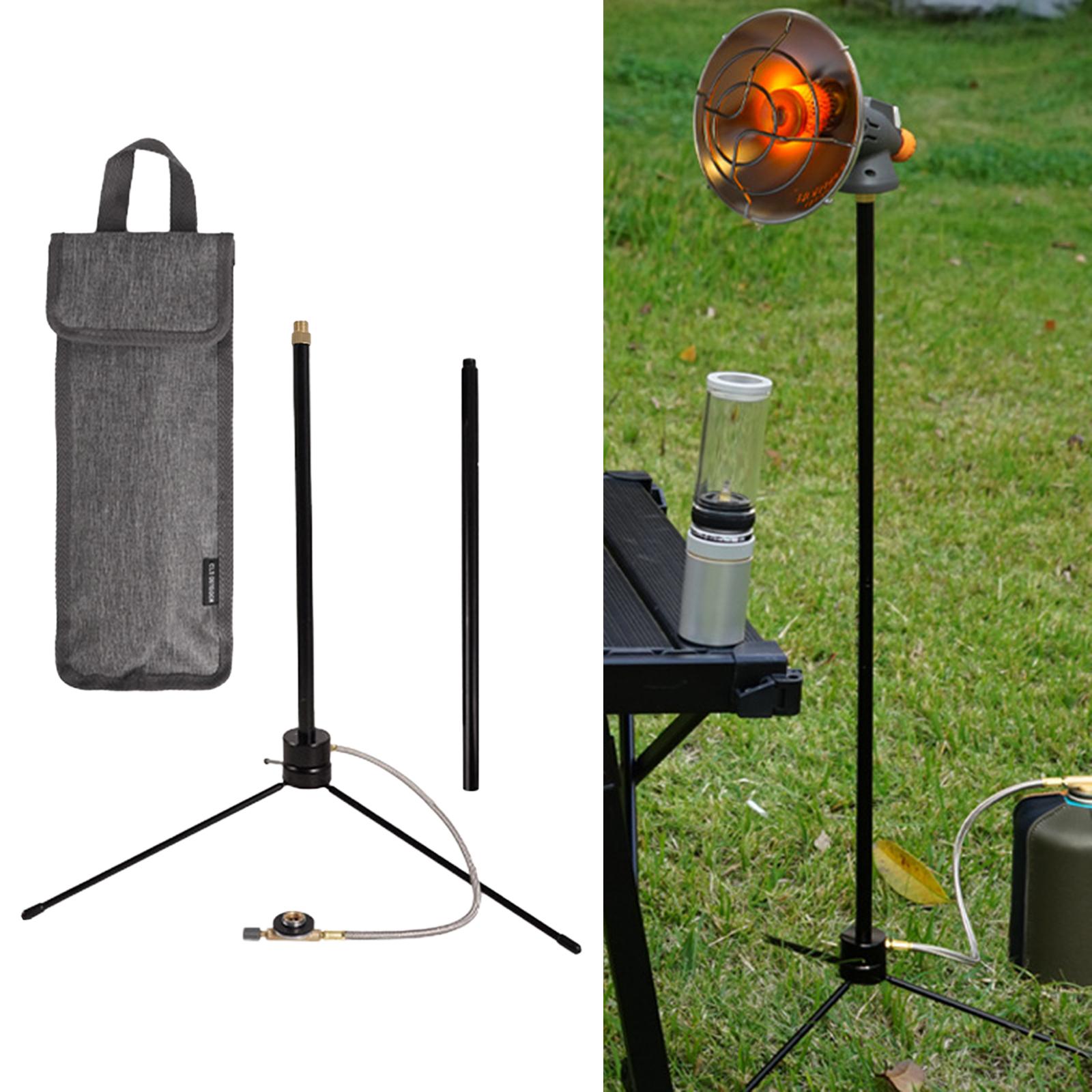 Mini Portable Gas Heater Tripod Bracket Accessories Fishing Equipment Shelf