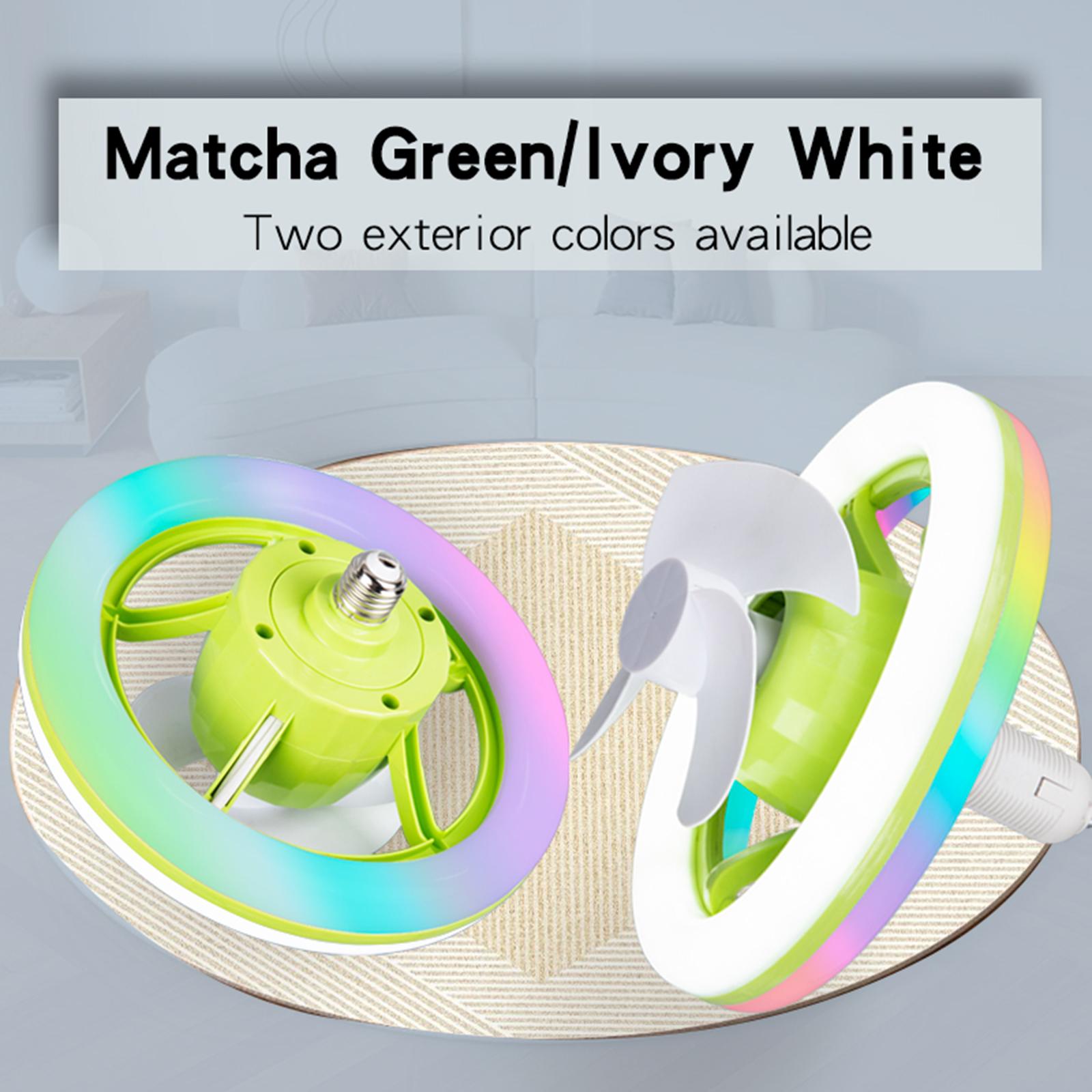 Ceiling Fan with Light Dimmable Adjustable Wind Speeds LED Ceiling Fan Light