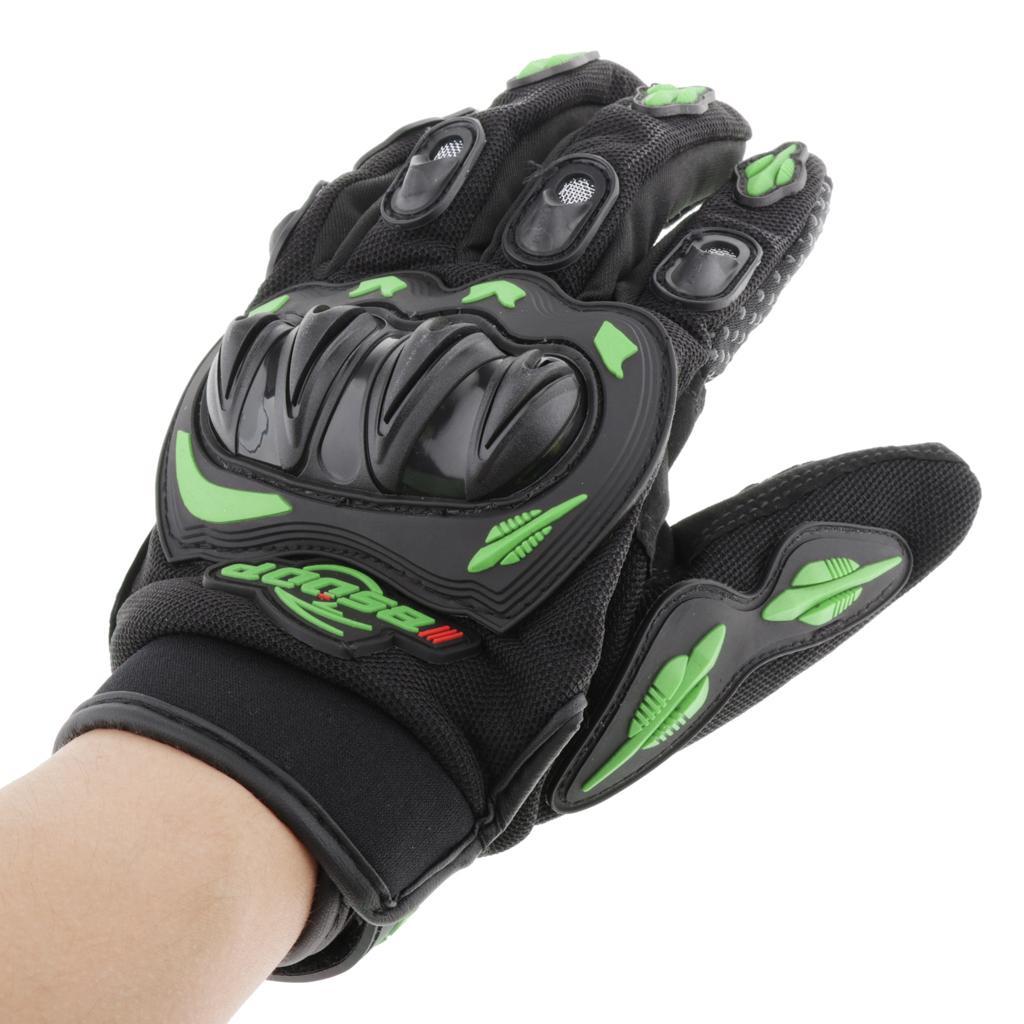 Motorcycle Glove Waterproof Motorbike Warm Thermal Winter Quality Green M