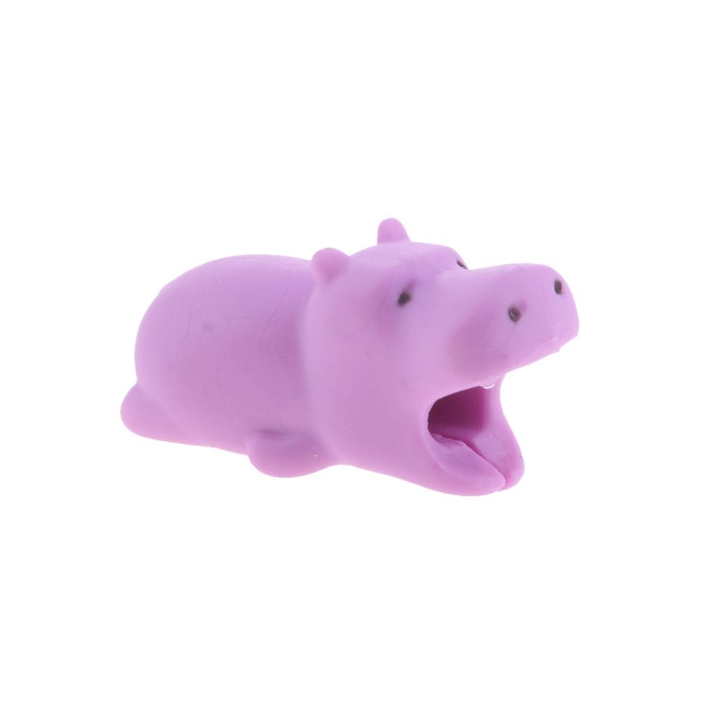 Animal Cable Winder Organizer Protector Hippo