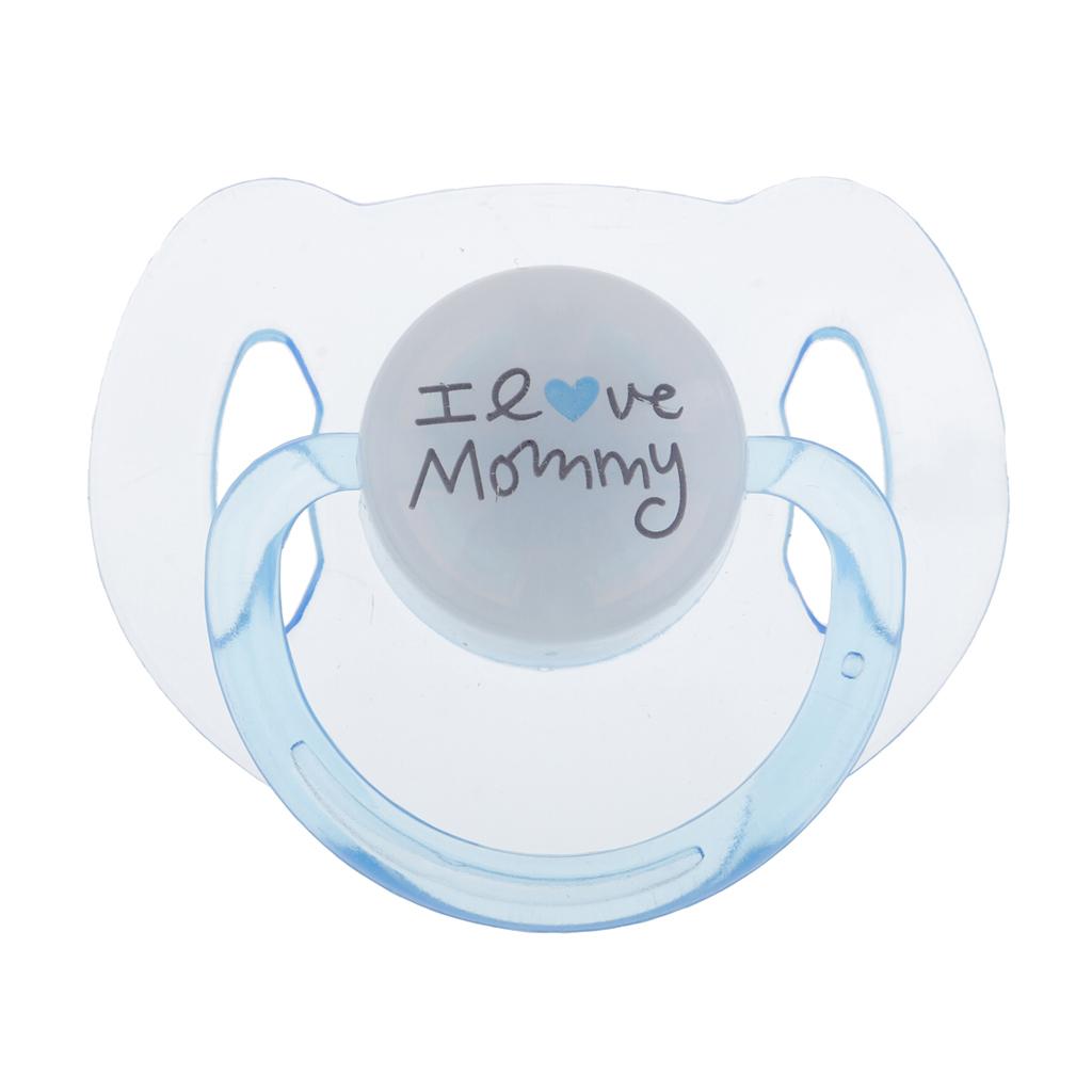 4x Cute Dummy Cartoon Magnetic Pacifier for Reborn Baby Supplies